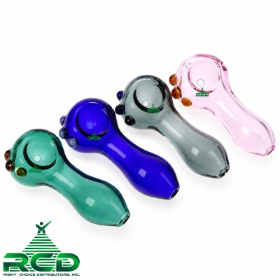 GLASS PIPE COLOR TUBE PEANUT GP202